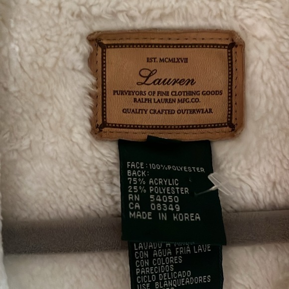 Ralph lauren fur lined vest - Picture 2 of 7